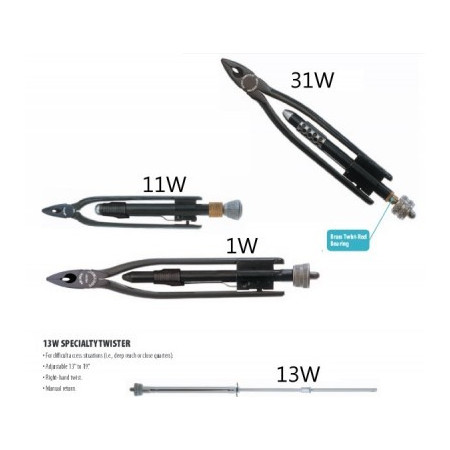SAFETY WIRE TWISTER 9" STAND +
