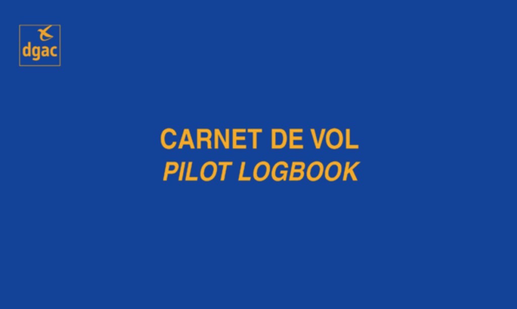 Pilot logbook FFA Conforme au règlement PART-FCL Carnet de vol 