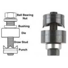 PUNCH & DIE D 730 1/2"