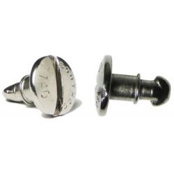 85-11-220-20 SS SLOTTED OVAL STUD