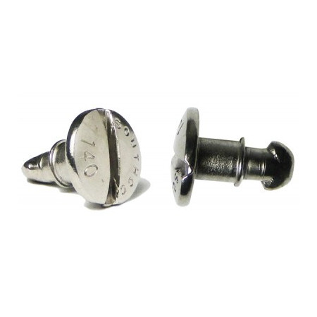85-11-220-20 SS SLOTTED OVAL STUD