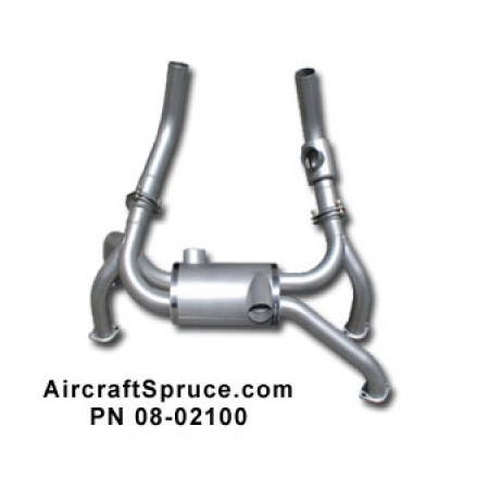 EXP SUPER CUB EXHAUST SYS O360