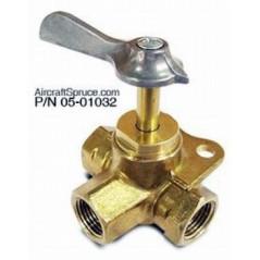 1/4" FEMALE FUEL VALVE 4-PORT