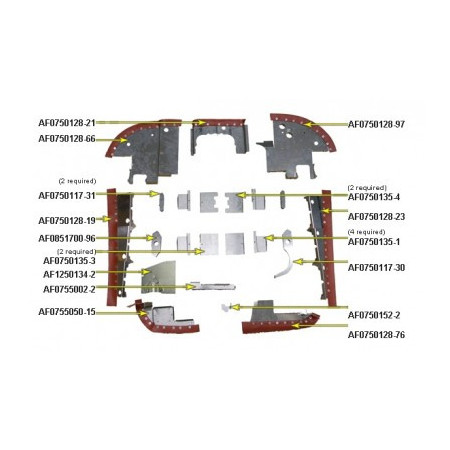 AF0750128-97 BAFFLE COMPONENT