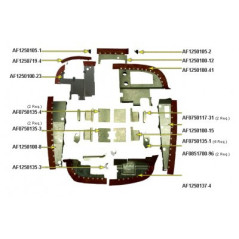 AF1250100-23 BAFFLE COMPONENT