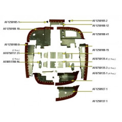 AF1250100-8 BAFFLE COMPONENT