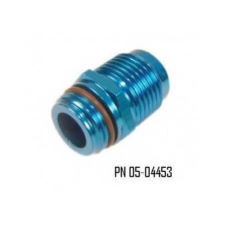 NEWTON SPRL FITTING AN8 MALE (PKG OF 3)