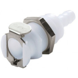 QUICK DISCONNECT FEMALE PANEL MOUNT COUPLING PLCD16004V