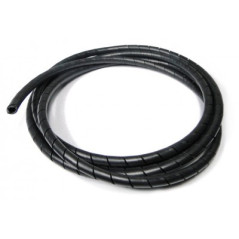 SPIRAL WRAP 1/4" BLACK FIRE...