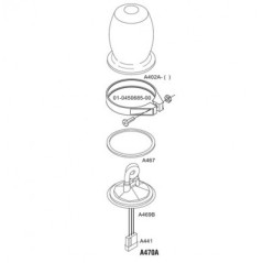 WHELEN A467 2,5" DIAM GASKET