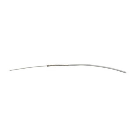 SHIELDED 16GA 2 CONDUCTOR WHITE WIRE M27500-16TG2T (x1ft)