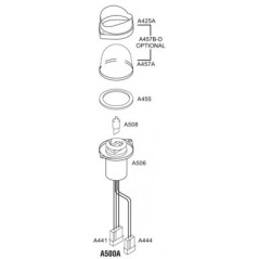 WHELEN A506 FLASH TUBE ASSY