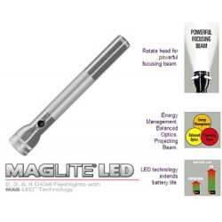 MAGLITE GREY PEWTER 3D CELL...