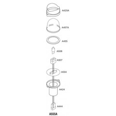 WHELEN A507 SOCKET ASSEMBLY