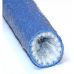 BLUE 1" SILICONE FIRESLEEVE