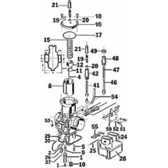 ROTAX 261755 TYPE 54 CHOKE...