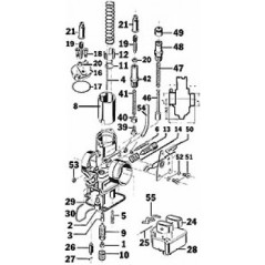 ROTAX 963140 IDLE JET 50 BING