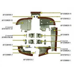 AF0750117-31 BAFFLE COMPONENT