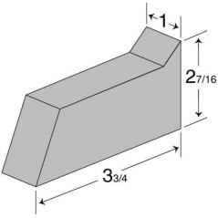 BUCKING BAR 1-3/4 LBS. TP-721