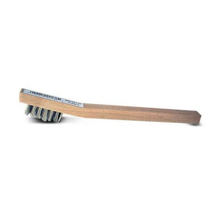 S.S. WIRE CLEANING BRUSH 1/2" X 8"