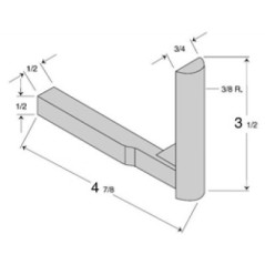 BUCKING BAR 1-1/4 LBS. TP751V1