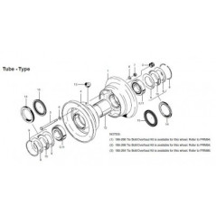 CLEV OUTER WHEEL HALF ASSY