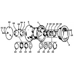 CLEV INNER WHEEL HLF ASSY