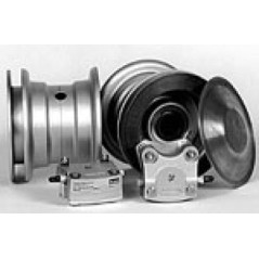 CLEV 199-62C CHRM WHL & BRAKE