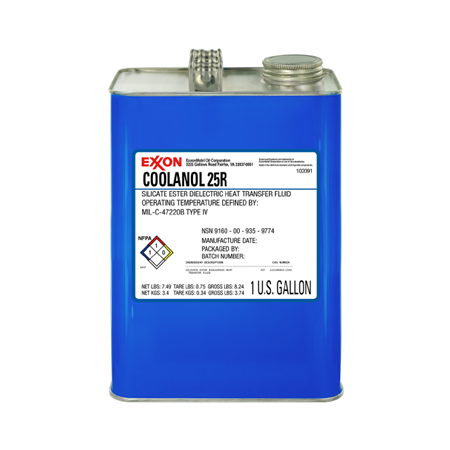 MOBIL DIELECTRIC HEAT TRANSFER FLUID, CAN 1 GAL