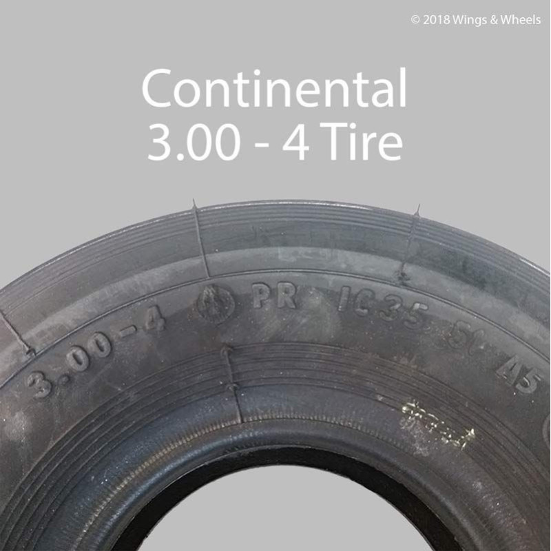 Pneu Continental 3.00-4 Tire 4674 260x85 4PR