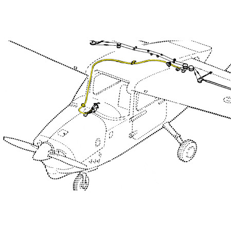 CABLE Flap Position Indicator MC9864054-1