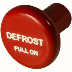 KNOB Round Red Defrost 6277RD