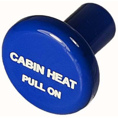 KNOB Round Blue Cabin Heat...