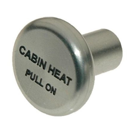 KNOB Round Clear Cabin Heat 6277CH