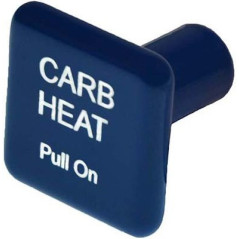 KNOB Square Blue Carb Heat...