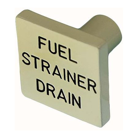 KNOB Fuel Strainer Drain 6378