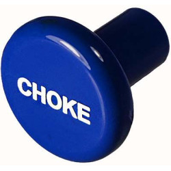 KNOB Round Blue Choke 6277LC