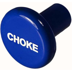 KNOB Round Blue Choke 6277LC