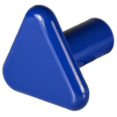 KNOB Triangle Blue 6512L