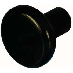 KNOB Round Black 6277B