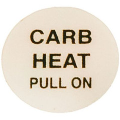 DECAL Carb Heat 6289