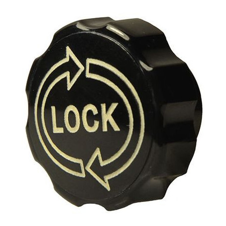 KNOB Fluted Turn-to-Lock 6430