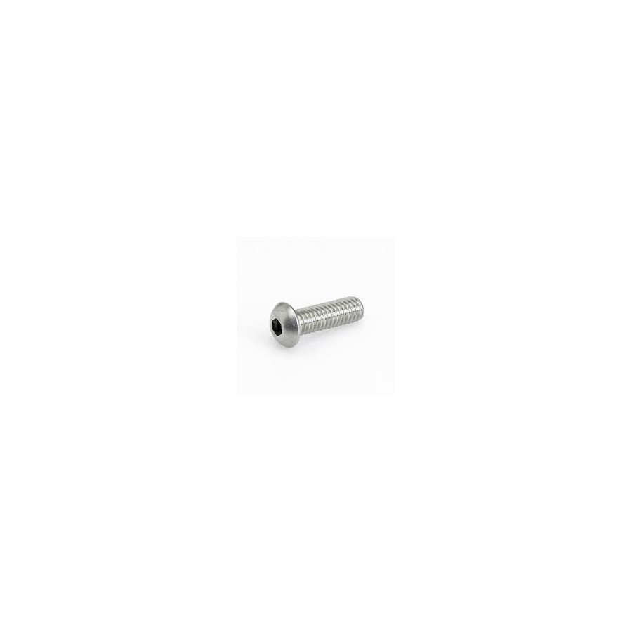15 Vis CHC Inox A2 M4 X 20 Mm DIN912 - Vis à Tête Hexagonale Creuse Neuves