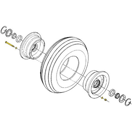 BOLT KIT -058 Hardware Only No Spacer AFC-208BOLTKIT-STC-058