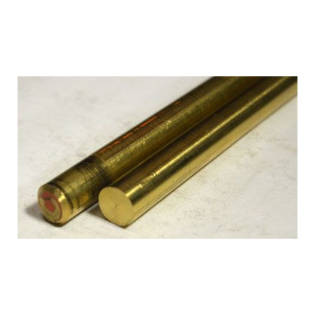 BUNDLE Brass Rod ASTM-B-16 2 pieces B-C36000 1/2R