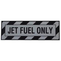 PLACARD Jet Fuel Only JM-021