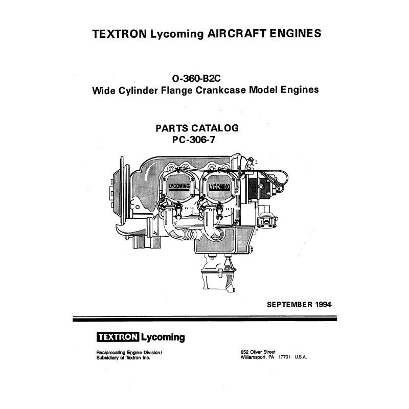 IPC LYCOMING O-360-B2C