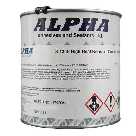 Alpha S1358 High Heat Resistance Brushable Adhesive VAR0000498