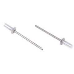 Rivet Aluminium Argent longueur 9mm diamètre 3.2mm 315-3515