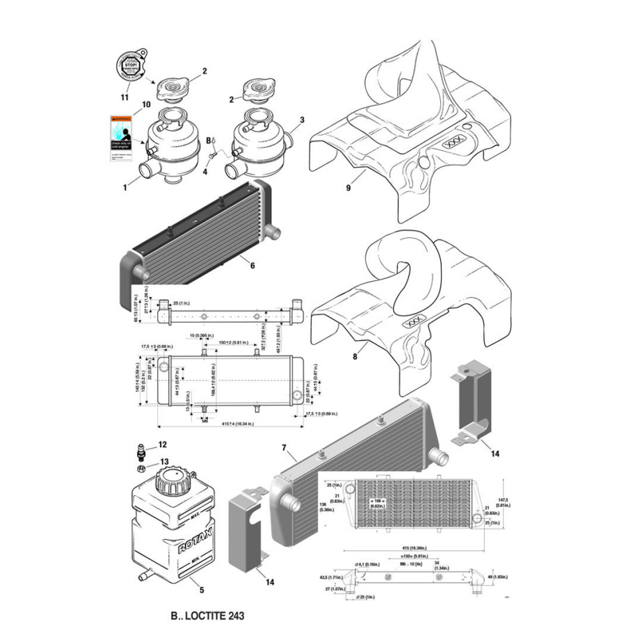 RADIATOR RETROFIT KIT 881535